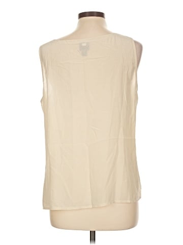 Eileen Fisher Sleeveless Silk Top (view 2)