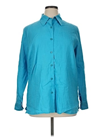 Jones New York Sport Long Sleeve Button-Down Shirt (view 1)