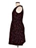En Focus Studio Paisley Burgundy Cocktail Dress Size 14 (estimated) - photo 5