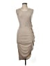 BCBGMAXAZRIA Tan Cocktail Dress Size M - photo 1