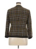 Black Label by Evan Picone Plaid Black Blazer Size 14 - photo 2