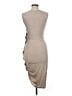 BCBGMAXAZRIA Tan Cocktail Dress Size M - photo 2