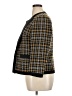 Black Label by Evan Picone Plaid Black Blazer Size 14 - photo 5