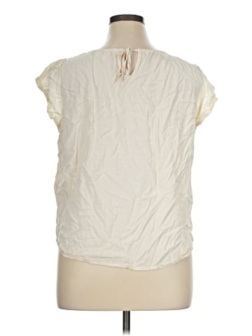 LC Lauren Conrad Short Sleeve Blouse (view 2)