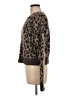 A.L.C. Animal Print Brown Wool Pullover Sweater Size M - photo 5