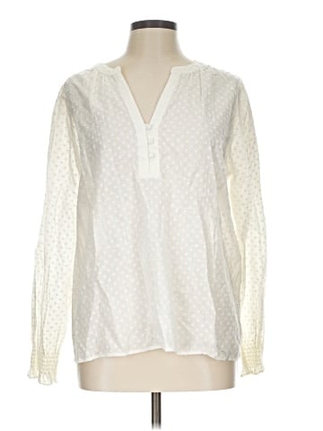 Ann Taylor LOFT Long Sleeve Blouse (view 1)