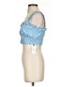 Cider 100% Polyester Blue Sleeveless Blouse Size XS - photo 5