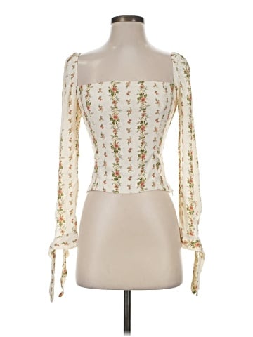 Reformation 3/4 Sleeve Blouse (view 1)