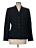 Le Suit 100% Polyester Black Blazer Size 10 - photo 1