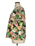 Allison Daley 100% Polyester Tropical Green Short Sleeve Blouse Size XL - photo 5