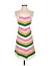 Maje Chevron-herringbone Pink Cocktail Dress Size XS (estimated) - photo 1