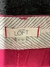 Ann Taylor LOFT 100% Cotton Solid Red Shorts Size 12 - photo 3