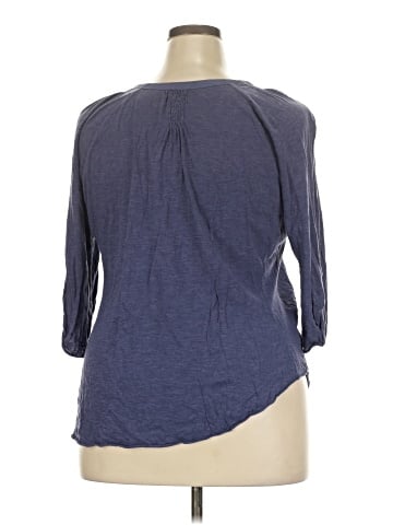 Nine West Vintage America 3/4 Sleeve Blouse (view 2)