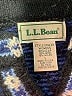 L.L.Bean Blue Wool Cardigan Size L - photo 7
