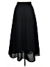 Casual Corner 100% Polyester Solid Black Formal Skirt Size 14 - photo 2