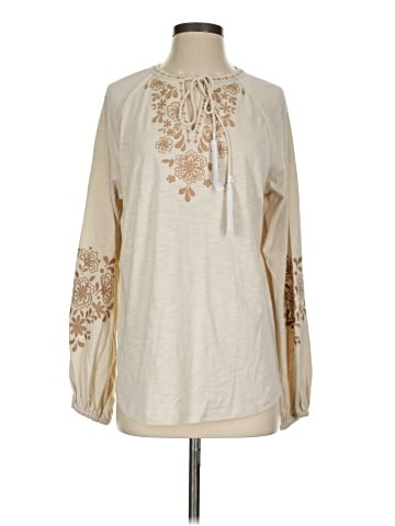 Belle By Kim Gravel Long Sleeve Blouse (view 1)