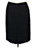 Kasper 100% Polyester Solid Black Casual Skirt Size 16 Petite - photo 2