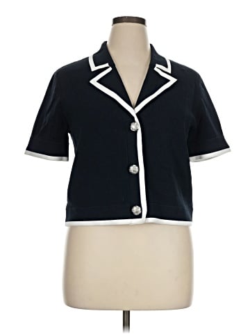 Veronica Beard Short Sleeve Blouse (view 1)