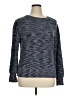 Nic + Zoe Tweed Blue Pullover Sweater Size XL - photo 1