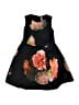 Next Print Black Dress Size 5 - photo 1
