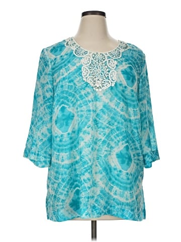 Jones New York Sport 3/4 Sleeve Blouse (view 1)