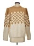 H&M Chevron-herringbone Tan Pullover Sweater Size S - photo 1