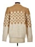 H&M Chevron-herringbone Tan Pullover Sweater Size S - photo 2