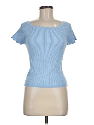 Ann Taylor Short Sleeve Top (view 1)