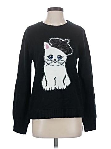 Karl Lagerfeld Paris Pullover Sweater (view 1)