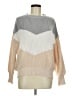Unbranded 100% Polyester Color Block Tan Pullover Sweater Size M - photo 1