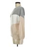 Unbranded 100% Polyester Color Block Tan Pullover Sweater Size M - photo 5