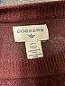 Dockers 100% Acrylic Burgundy Pullover Sweater Size L - photo 7