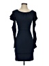 BCBGMAXAZRIA Solid Blue Cocktail Dress Size 0 - photo 1
