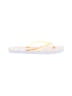 Forever 21 White Yellow Flip Flops Size 38 - 39 - photo 1
