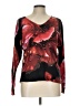 Coldwater Creek Red Long Sleeve Top Size L - photo 1