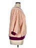 Pilcro 100% Cotton Stripes Orange Pullover Sweater Size XL - photo 4