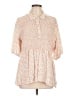 Evy's Tree 100% Viscose Ivory 3/4 Sleeve Button-Down Shirt Size 1X - photo 1