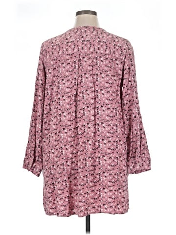 Ulla Popken 3/4 Sleeve Blouse (view 2)