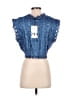 Zara Blue Pullover Sweater Size S - photo 2