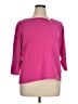 Requirements Pink 3/4 Sleeve Top Size 1X - photo 1
