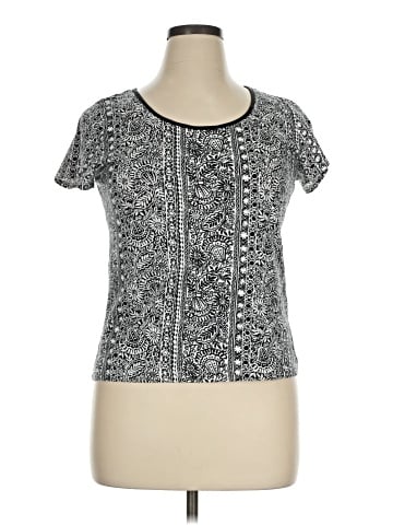 Sigrid Olsen Short Sleeve Top (view 1)