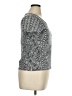 Sigrid Olsen Silver Short Sleeve Top Size XL - photo 4