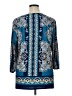 New Directions Blue 3/4 Sleeve Blouse Size XL - photo 2