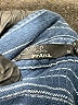PrAna Stripes Blue Long Sleeve Button-Down Shirt Size S - photo 4