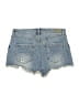 Blank NYC 100% Cotton Floral Blue Denim Shorts Size 25 waist - photo 2