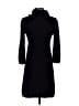 J.Crew Solid Black Casual Dress Size S - photo 2
