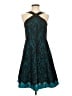 Draper James Teal Cocktail Dress Size 4 - photo 1