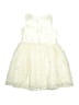 Pink & Violet 100% Polyester Ivory Dress Size 5 - photo 2