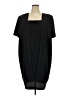 Womens Perceptions 100% Polyester Black Casual Dress Size 20 - photo 1