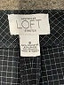 Ann Taylor LOFT Houndstooth Black Dress Pants Size 8 - photo 7